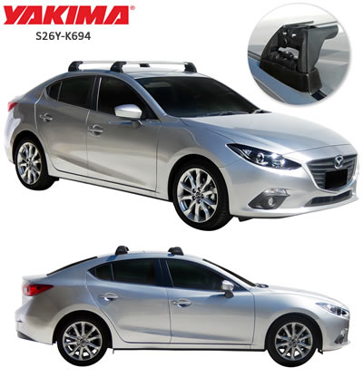 Mazda 6 Yakima roof racks